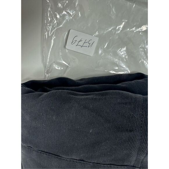 Modern Images Men's Hawaiian Shirt Black Embroidered Short Sleeve Buttoned Sz L - Picture 10 of 10